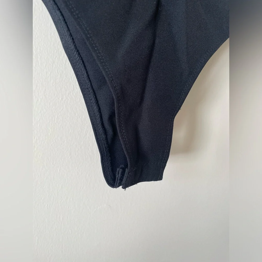 NWT Nichole Lynel The Label Bodysuit In Black - Picture 4 of 12